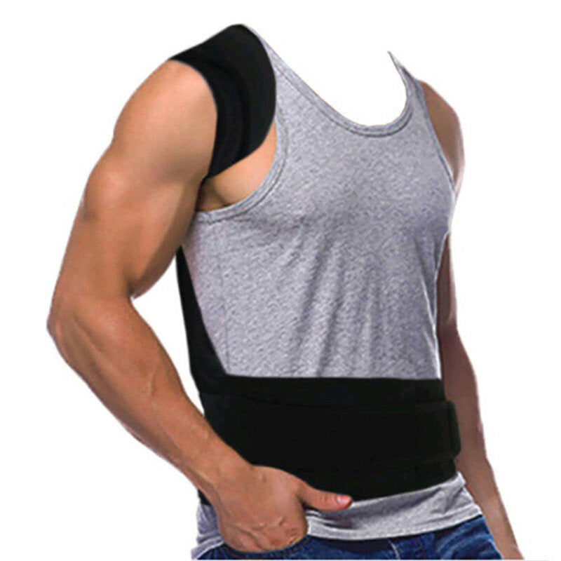 1 pc 102cm Adjustable Back Support Belt Back Posture Corrector Shoulder Lumbar Spine Support Back Protector Size L