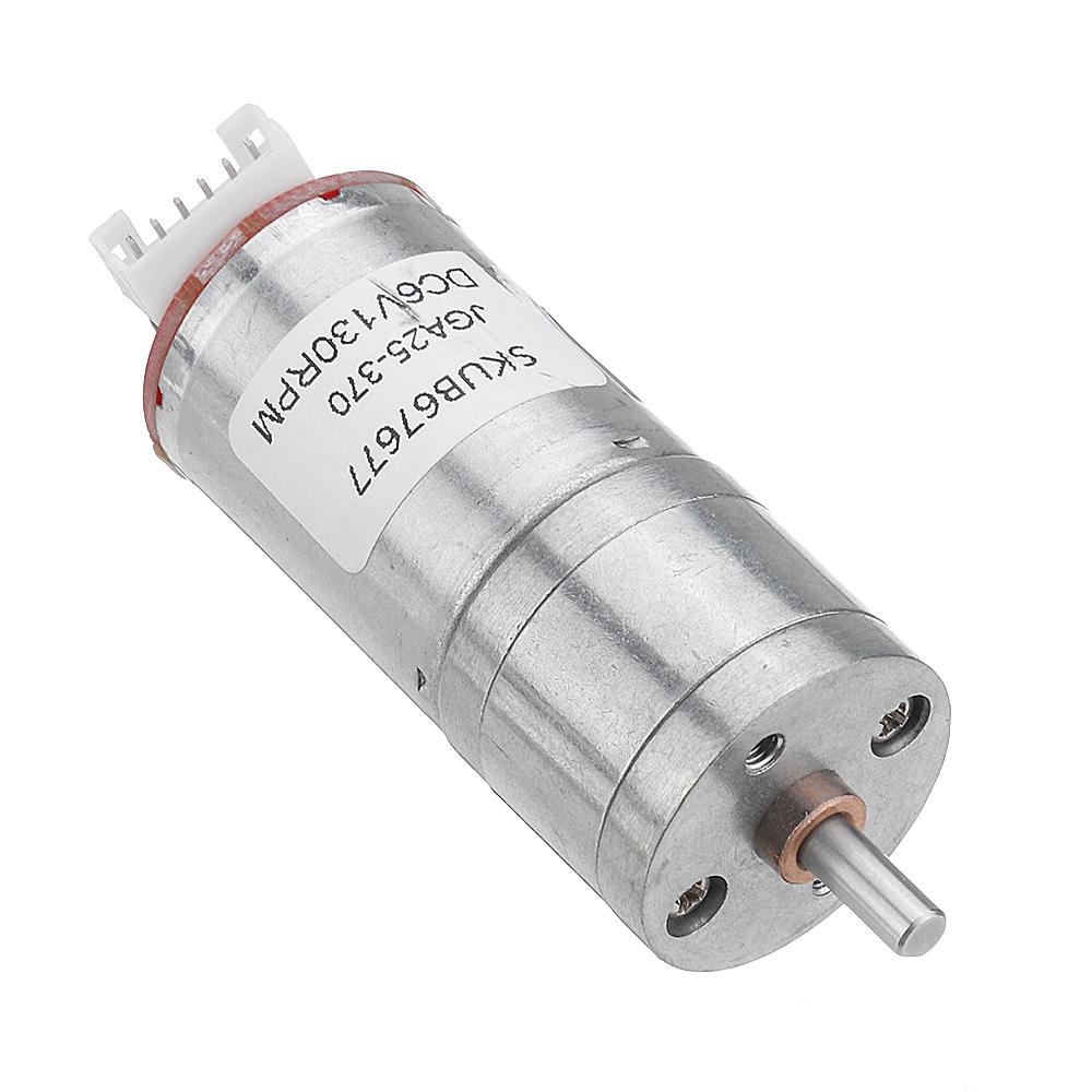 DC 6V Micro Gear Reduction Motor with Encoder Speed Dial Reducer