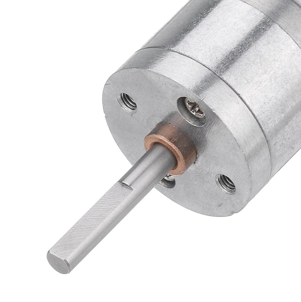 DC 6V Micro Gear Reduction Motor 25mm Extended Shaft Gear Motor