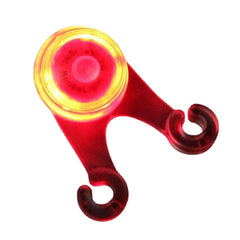 Bike Bicycle Cushion Soft Silicone Spoke Light LED Taillight 4 Colors