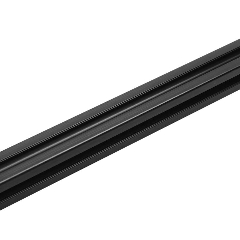 1500mm Length Black Anodized 2020 T-Slot Aluminum Profiles Extrusion Frame For CNC