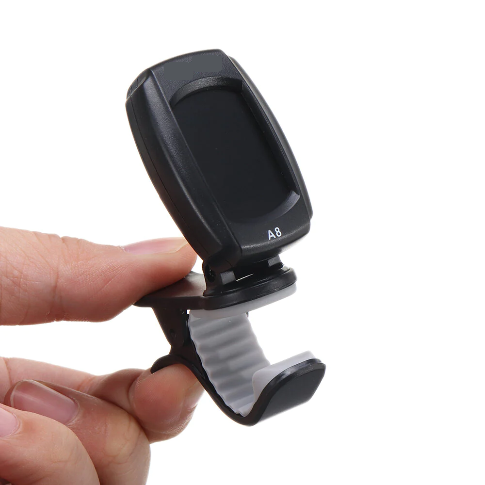 Electric Clip-on Music Guitar Tuner for Ukulele Tuner for Bass