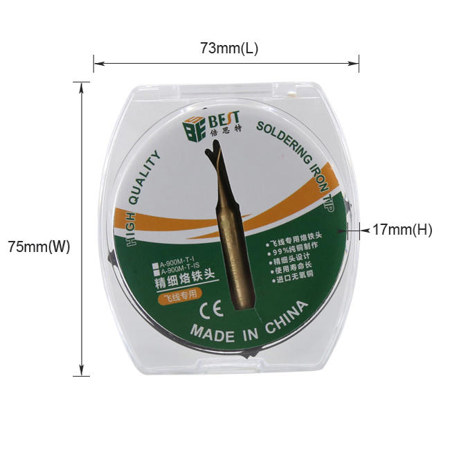 Lead Free Fine Soldering Iron Tips High Quality Fly Line Dedicated Soldering