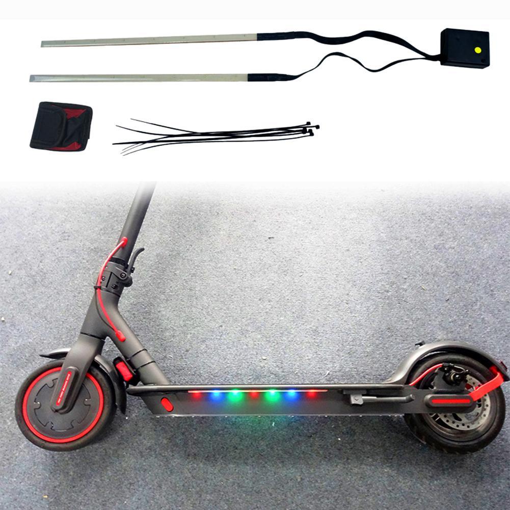 Colorful Strip Light For M365 / Pro Electric Scooter 3 Modes Scooter Chassis Light Night LED Strip Light