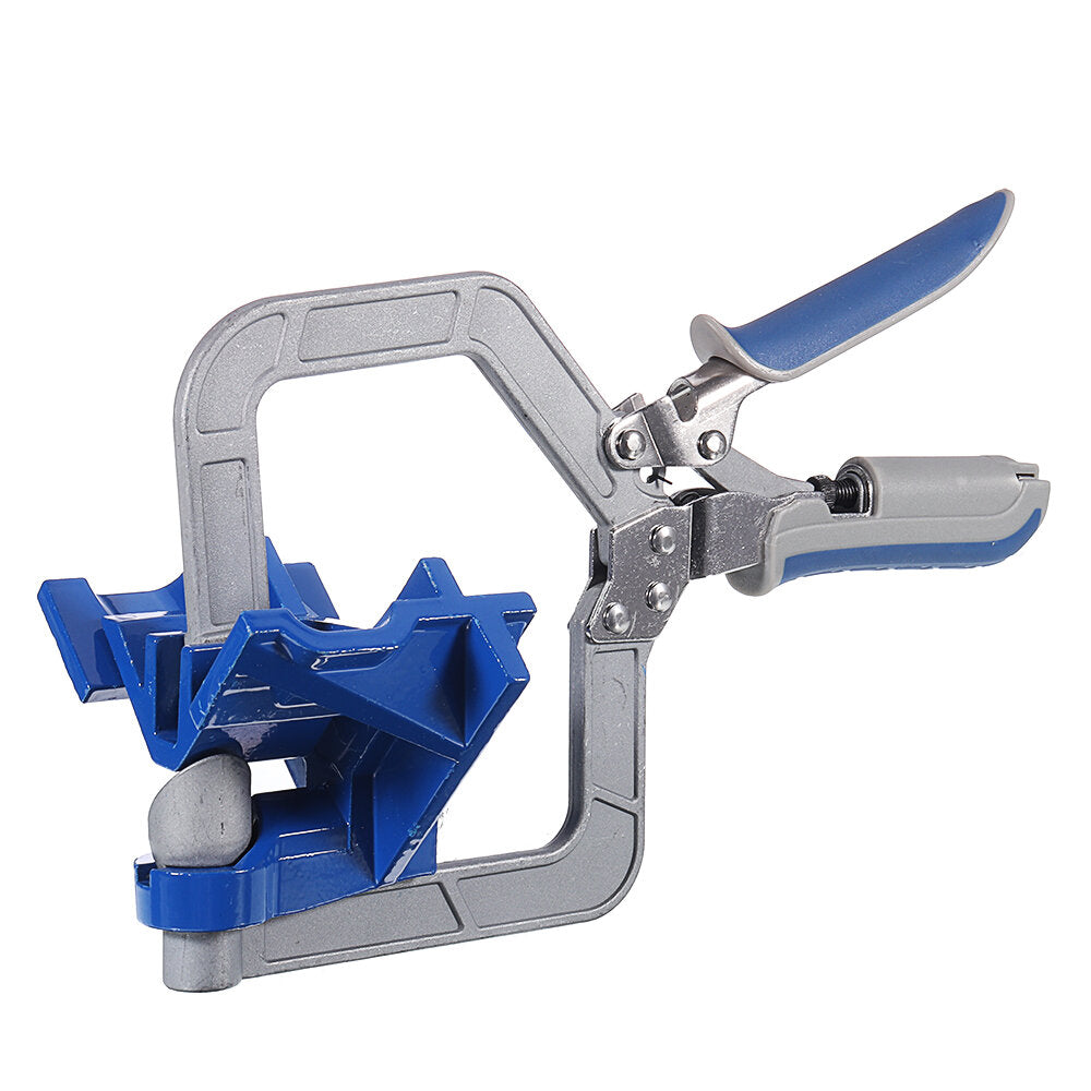 90-degree Quick-Adjust Corner Clamp for Woodworking - Right Angle Face Frame Clamp