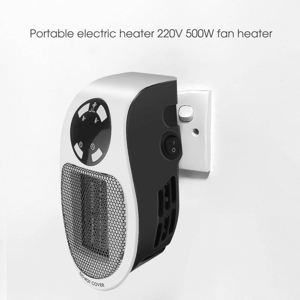 Portable electric heater 220V 500W fan heater