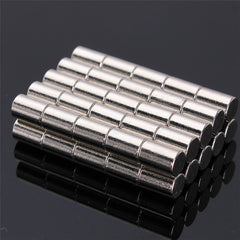 100pcs N52 Strong Cylinder Magnet Rare Earth Neodymium 4x6MM