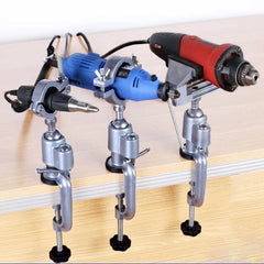 360degree Rotary Tool Holder - Multifunctional Bench Clamp & Drill Bracket