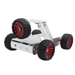 DIY Aluminous Smart RC Robot Car Chassis Base With Motor For Assembled Jeep Car Models