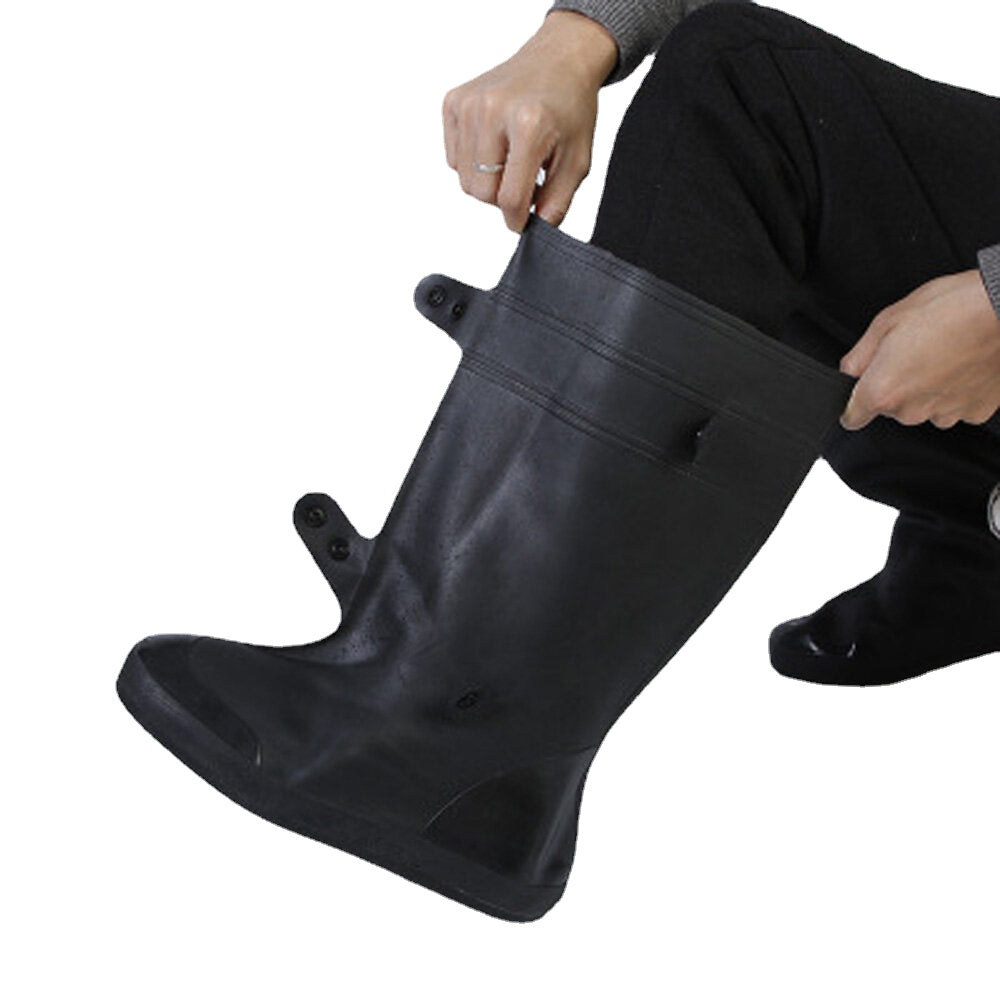 Unisex Shoe Covers Waterproof Skid proof Overshoes Anti-slip Protective Tool