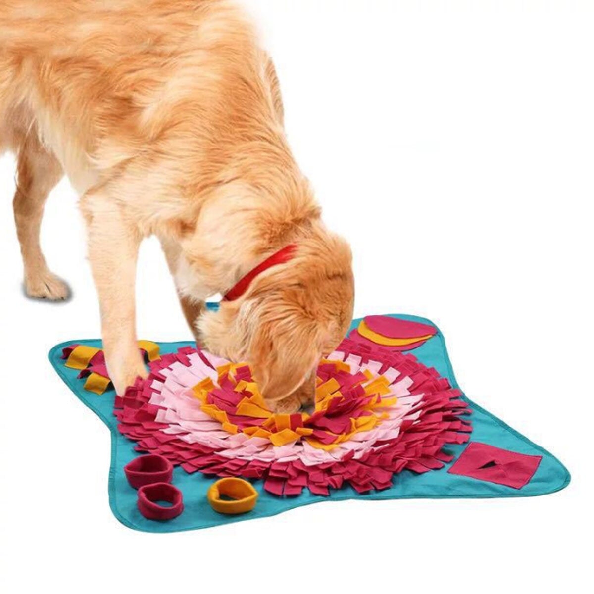 Pet Sniffing Mat Nose Training Fun Toy Dog Snuffle Pad Washable Feeding Cushion