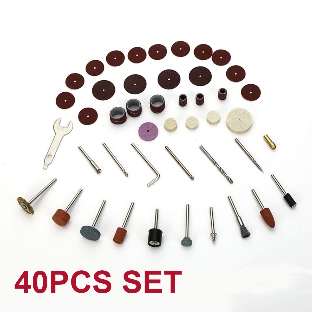 40/100/147pcs Electric Mini Drill Bit Accessories Set Abrasive Tools Rotary Tool for Grinding Polishing