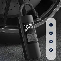 150PSI 60W Air Pump Rechargeable 4 Modes Adjustable Digital LCD Display Tire Inflator with 3 Modes LED Light