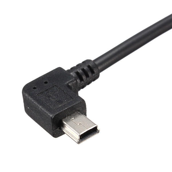 USB2.0 Type A Male Angled 90 Degree to Mini USB B Male 5 pin Data Cable 480Mbps