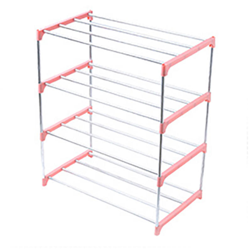 Stainless Steel Shoe Rack Multilayer Shoe Ark Dustproof Receive Shoe Shelf House Decorations