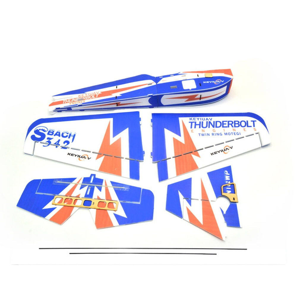 342 900mm Wingspan PP 3D Aerobatic RC Airplane PNP