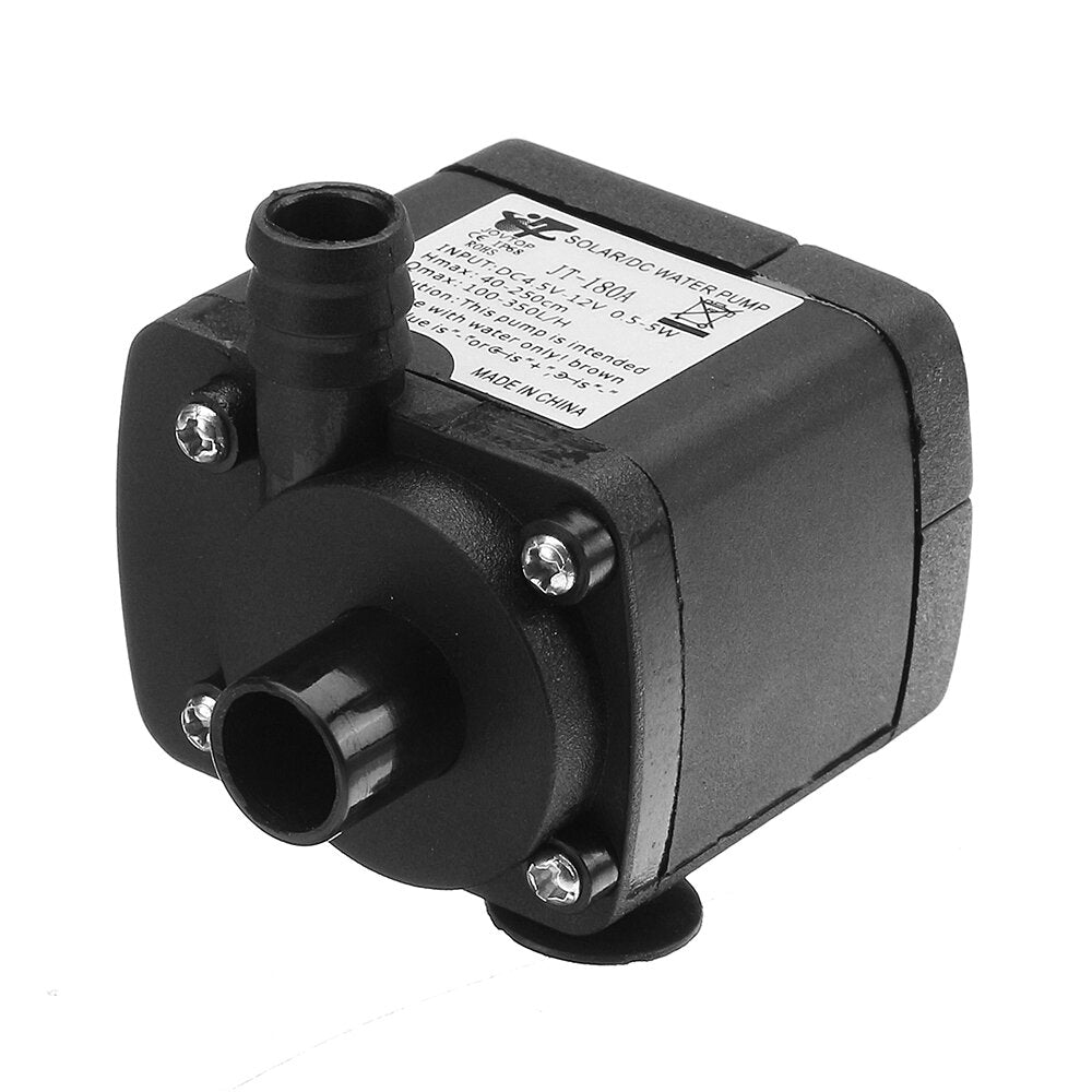 DC 12V 350L/H Water Pump Aquarium Electric Brushless Submersible Water Pump