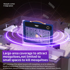 High Power 3000V Cordless Electric Mosquito Zapper Lamp, 4000mAh, Indoor/Outdoor