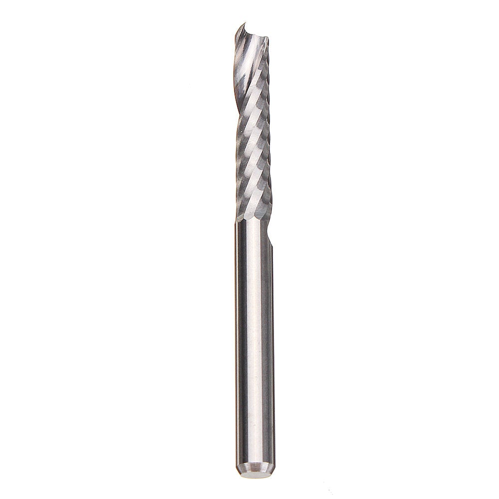 3.175mm Single Flute End Mill Cutter Carbide CNC Router Bit Milling Cutter