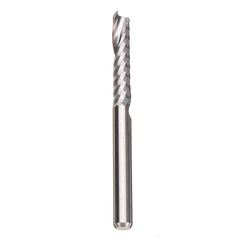 3.175mm Single Flute End Mill Cutter Carbide CNC Router Bit Milling Cutter