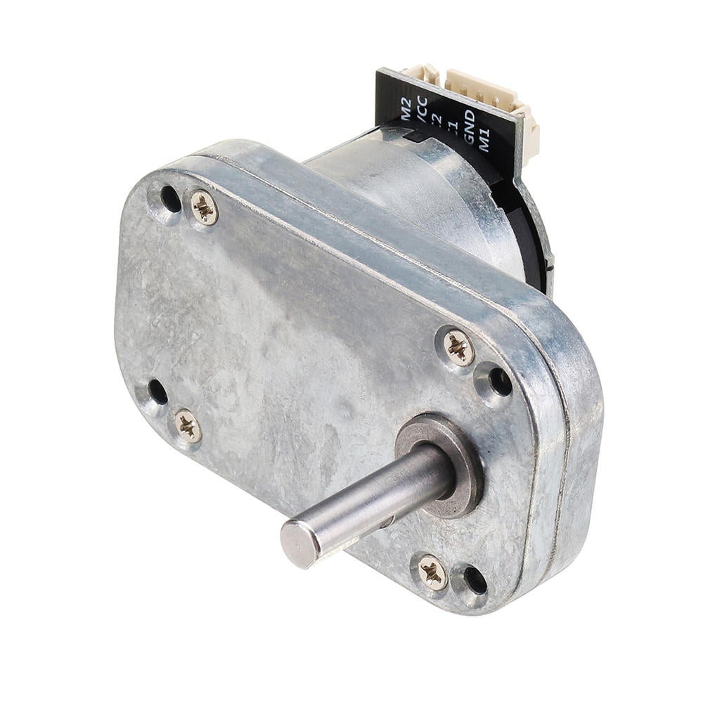 DC 12V 240rpm Encoder Motor L Type Gear Motor