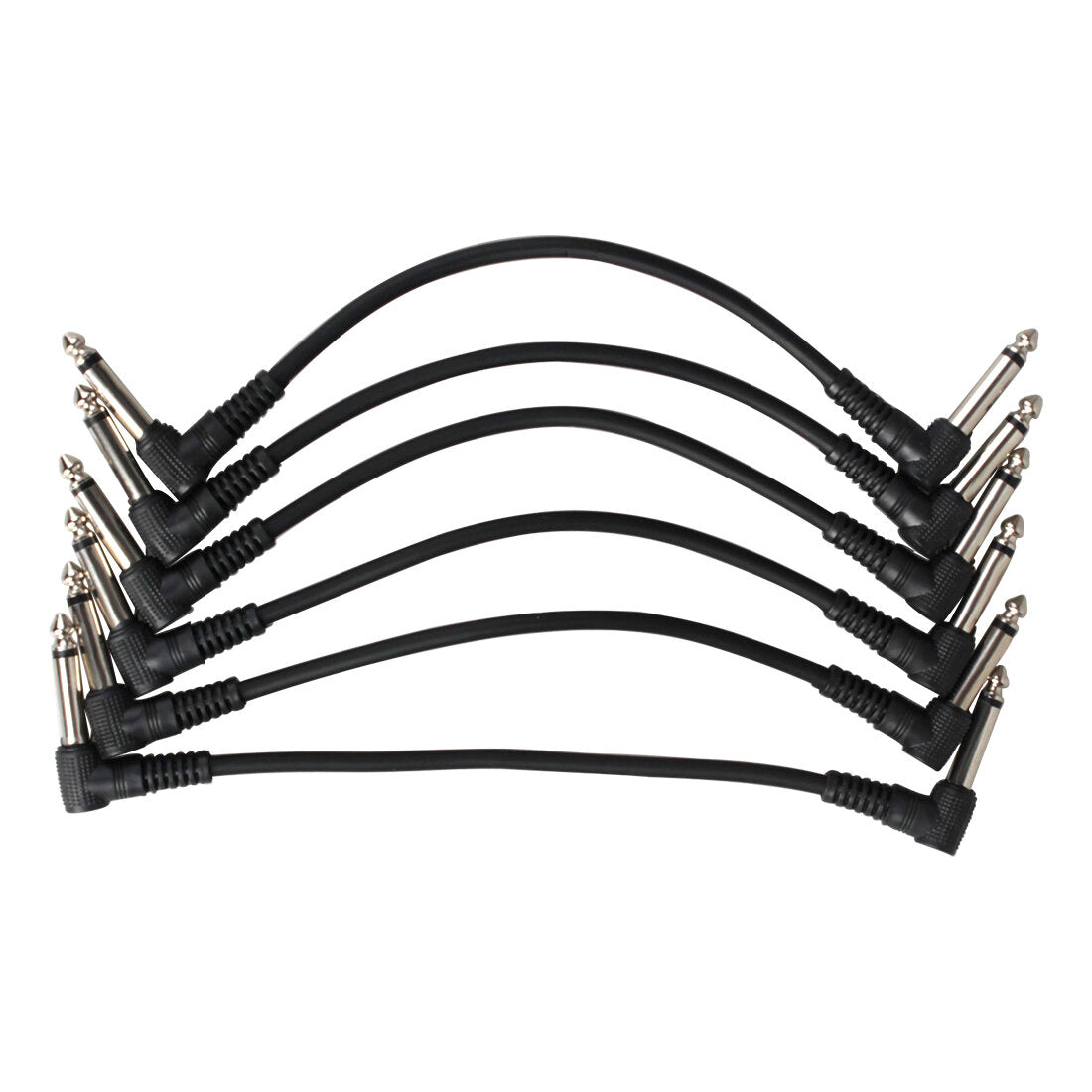 A Set of 6 Effect Device Connection Lines for Musical Instrument Accessories