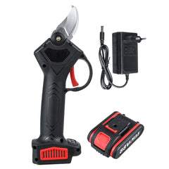 88V Cordless Rechargeable Electric Pruning Shears Secateur Branch Cutter Scissor