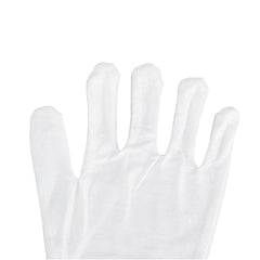 12 Pairs Non-Slip Work Gloves Etiquette Cooling Gloves Workshop Labor White