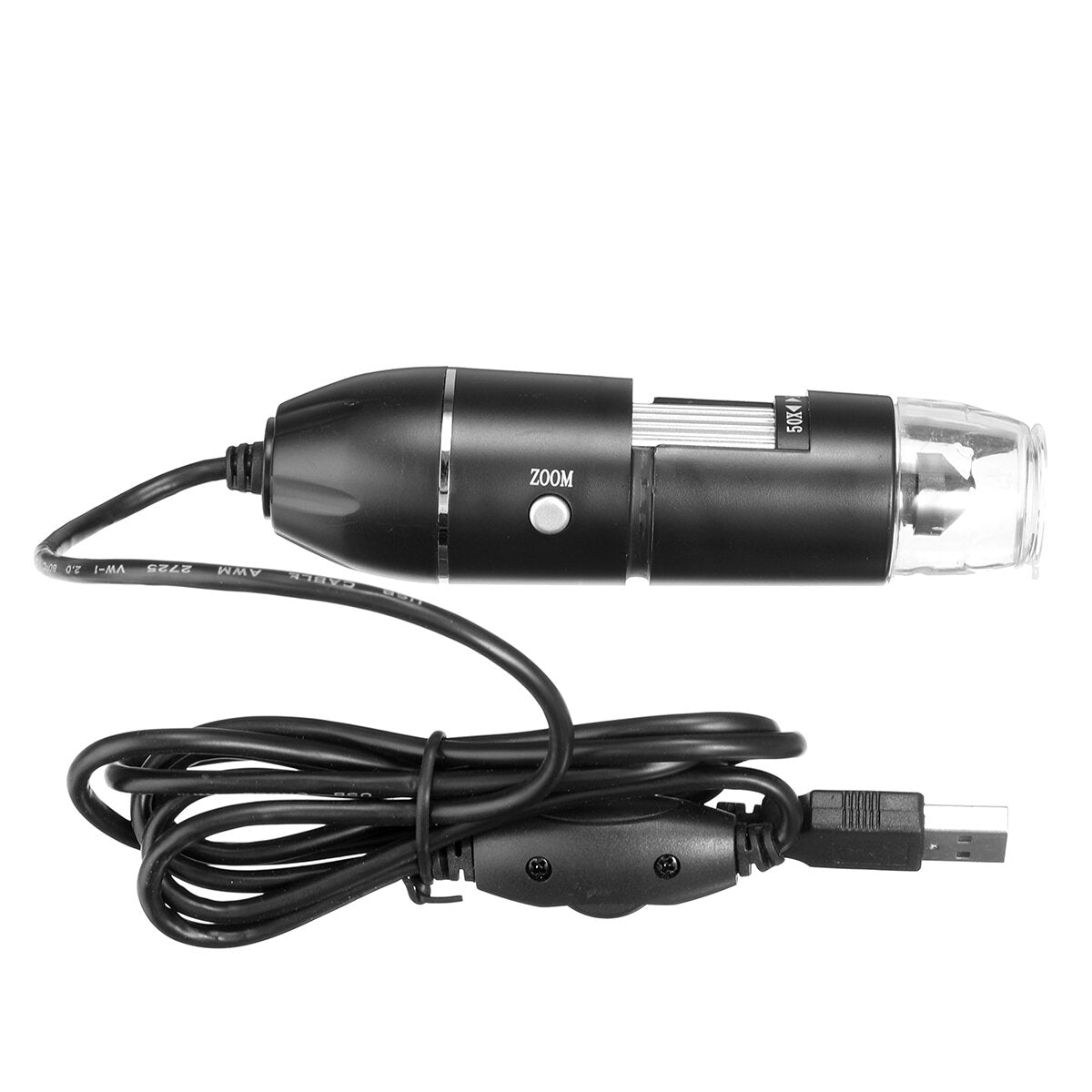USB 3 in 1 Digital Microscope Endoscope HD 1080P Magnifier 1600X 8LEDCamera with Stand