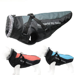 Windproof Warm Dog Clothes Reflective Design Close-fitting Upgrade PVC Material Multi Colors Size Is Optional