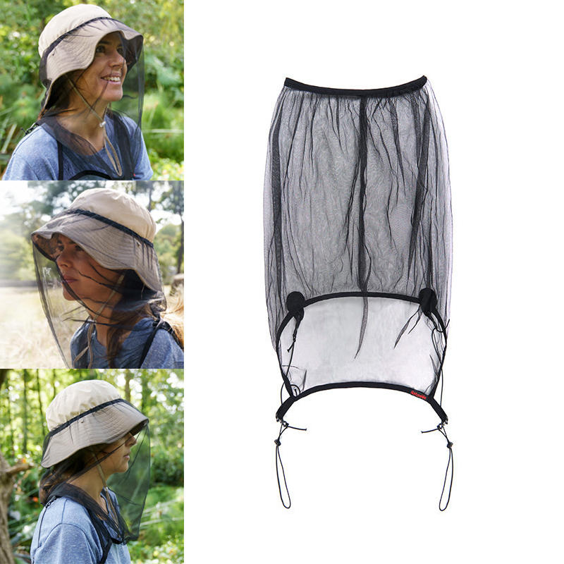 Anti Mosquito Insect Net Hat Mask Head Face Guard Protector Cap Cover Suncreen