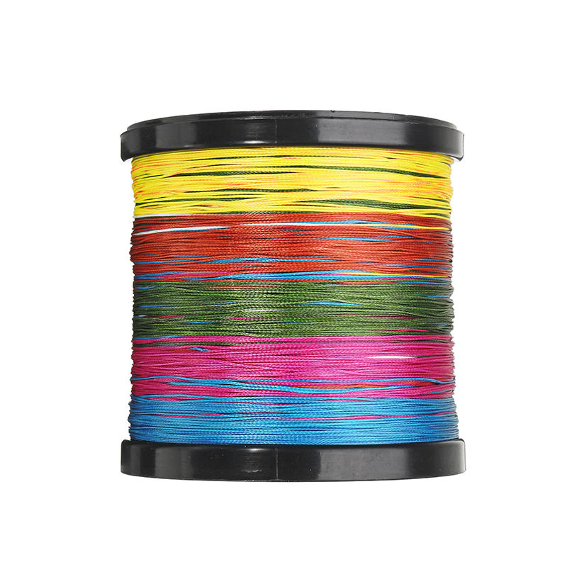 1000M Fishing Line Multi-color Colorful 10 Meters/ Color Super PE Braided 8 Strand Weaves