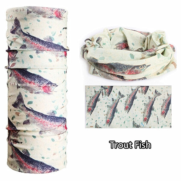 Fishing Headwear Scarf Fishing Bandana Fishing Accessories Multi-functional Neckerchief