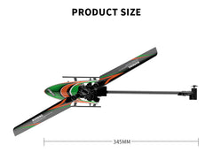 2.4G 4CH 6-Axis Gyro Altitude Hold Flybarless RC Helicopter RTF