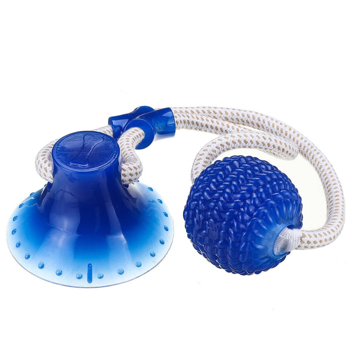 Multi-function Pet Molar Bite Toy with Suction Cup Pet Supplies Rubber Ball Pet Toys