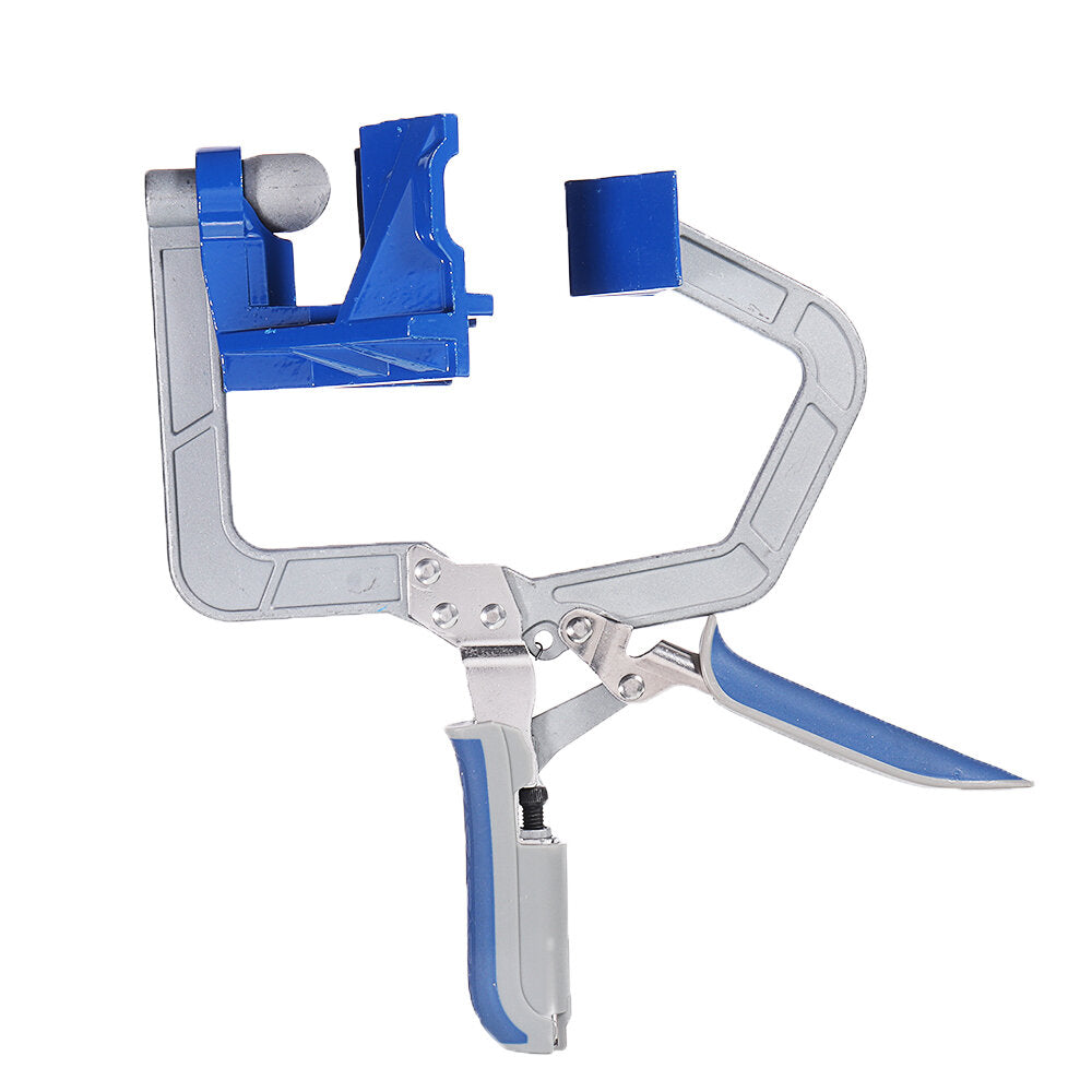 90-degree Quick-Adjust Corner Clamp for Woodworking - Right Angle Face Frame Clamp