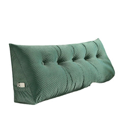 Triangular Headboard Pillow,Triangle Bedside Cushion Reading Pillow Bolster Backrest Positioning Support Pillow for Sofa Bed Home Office Furniture Decorations