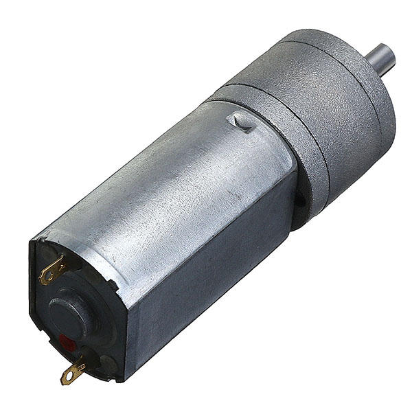 12V 125RPM 6V 62RPM Carbon Brush Gear Motor