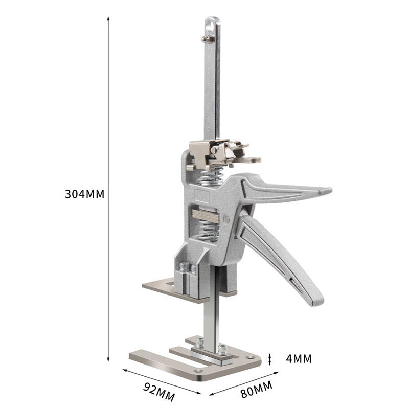 2PCS 12" Heavy-Duty Drywall Lift & Woodworking Clamp, 440 Lbs Capacity