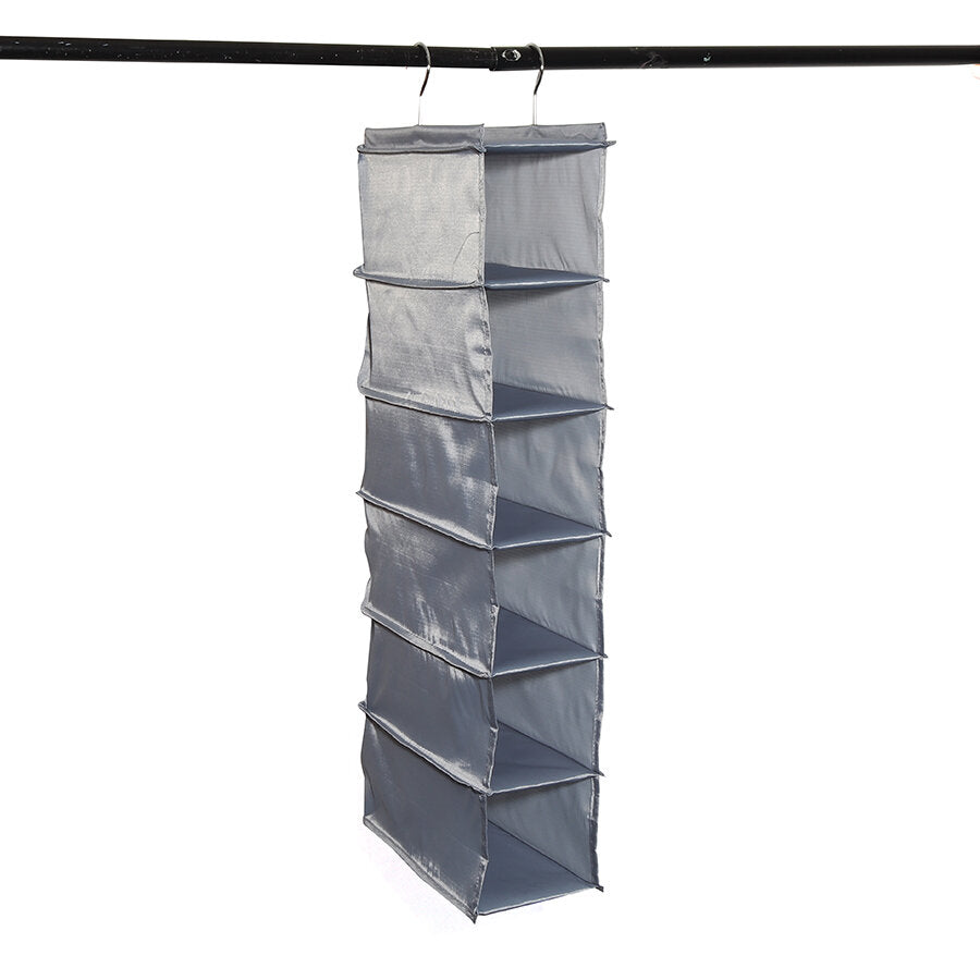 Waterproof Oxford 6 Layers 2 Hooks Hanging Clothes Storage Bag