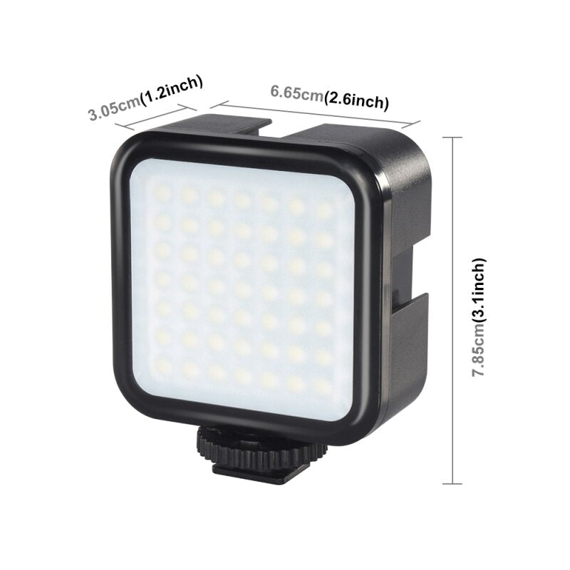 Dimmable Portable Mini Photography Fill Light DSLR Camera LED Video Light