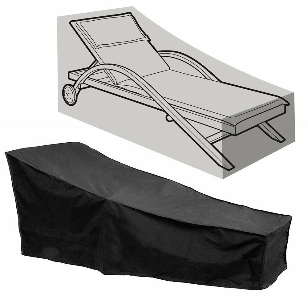 Chaise Lounge Chair Cover Waterproof Patio Furniture Protection Outdoor
