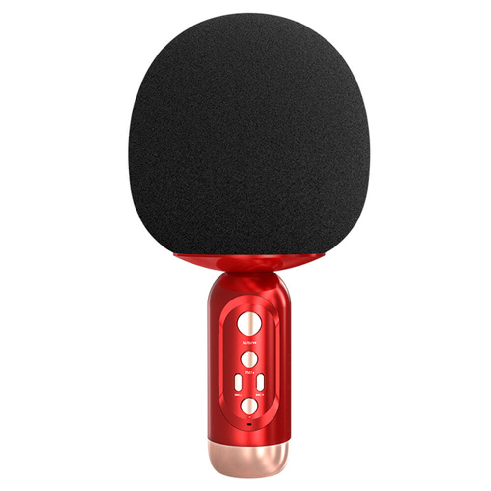 Wireless Microphone bluetooth 5.0 Professional Handheld Long Endurance Support TF Card TWS Duet Home Karaoke