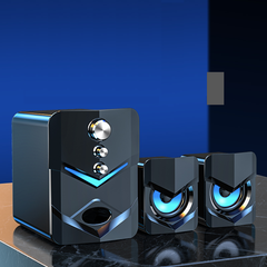 3 in 1 Computer Speaker 2.1 Channel Speaker USB 3.5mm Wired bluetooth Computer PC Stereo Desktop Speaker Subwoofer