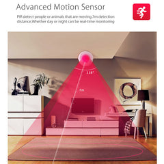 Smart Wifi Human Infrared Detector Smart Home Infrared Sensor APP Remote Control PIR Detector