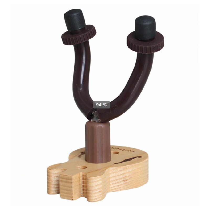 Flanger FH-06S/06W Sapele Wood Wall Mount Acoustic Guitar Bass Violin Hanger Hook Guitar Stand