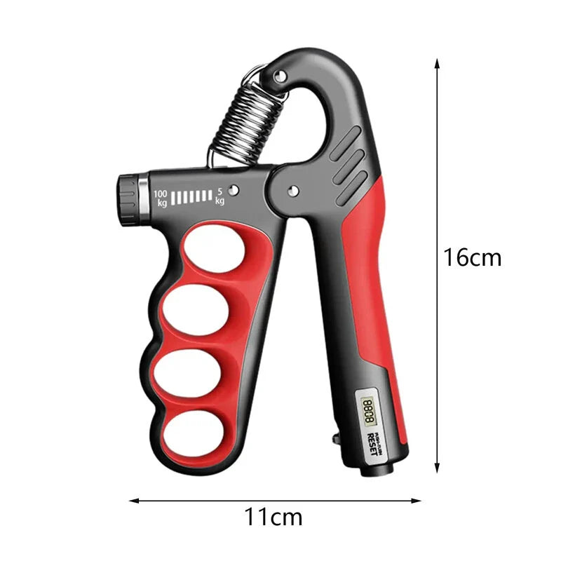 Adjustable 5-100kg Grip Strengthener for Wrist & Hand Muscle Recovery Exercise Equipment