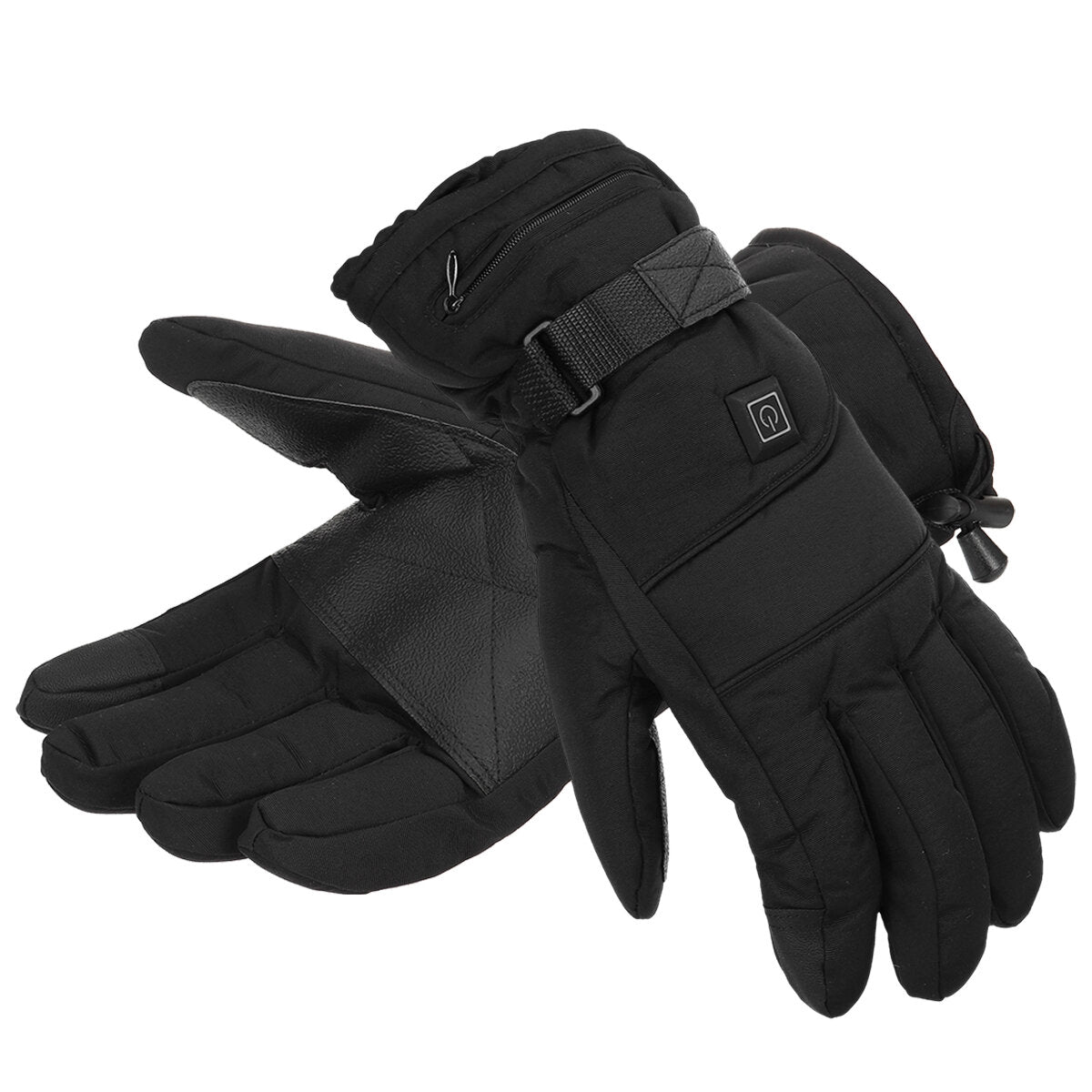 1 Pair Electric Heated Hand Gloves 3 Modes Touchscreen Motorbike Motorcycle Winter Warm Heated Battery Gloves