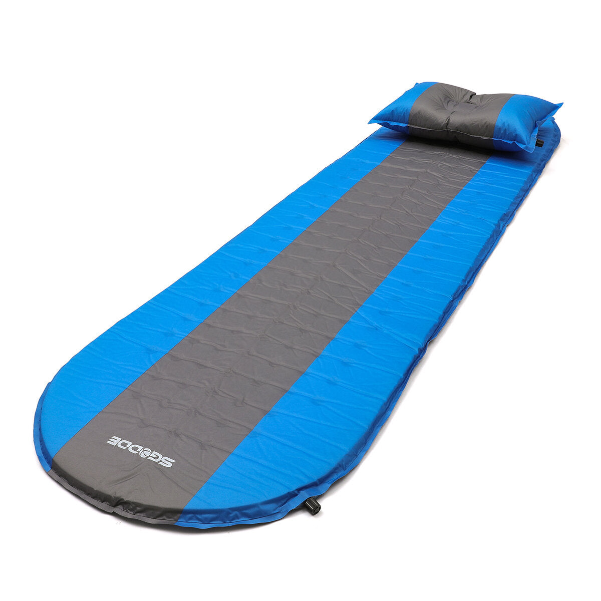 Inflatable Sleeping Mat with Pillow Self Inflating Sleeping Pad Roll Up Foam Bed Pads for Outdoor Camping Hiking