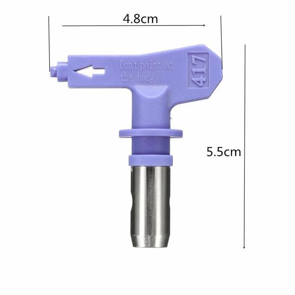 Light Purple Airless Spraying Gun Tips 4 Series 11-21 For Wagner Atomex Titan Paint Spray Tip